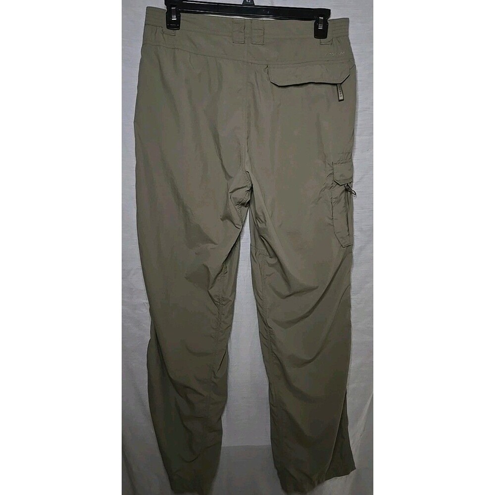 Columbia Sportswear Titanium Lightweight Cargo Hiking Pants, Sz Med 34", Khaki - Picture 6 of 10